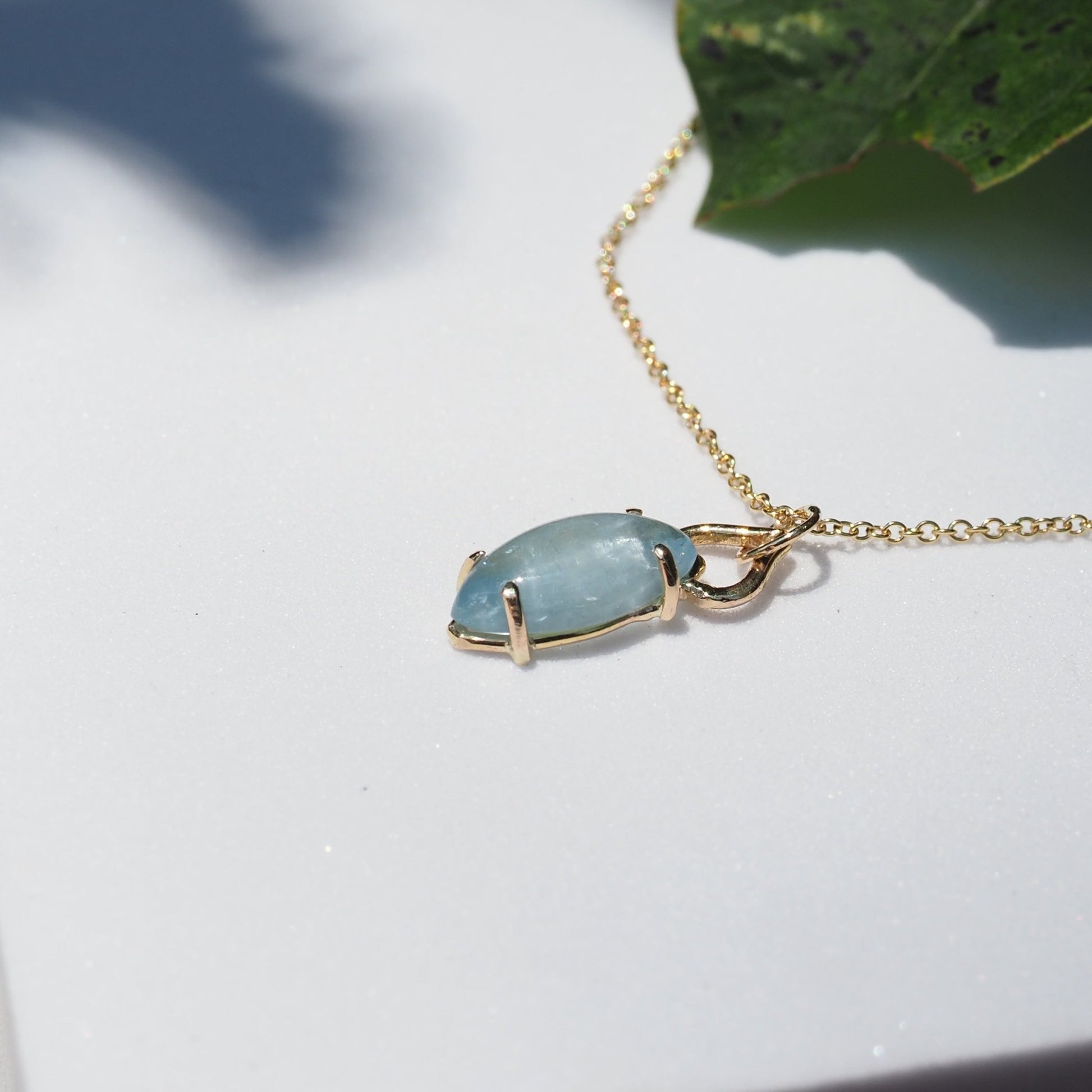 14k Marquis Aquamarine - Mettle by Abby