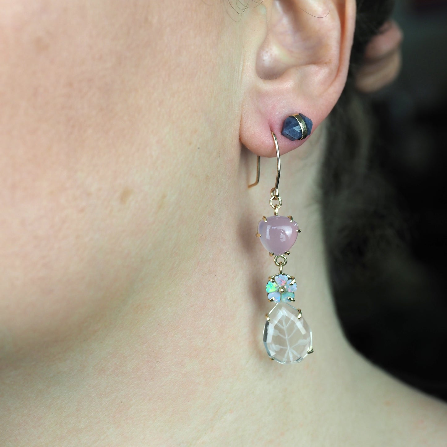 14k Opal Garden Earrings