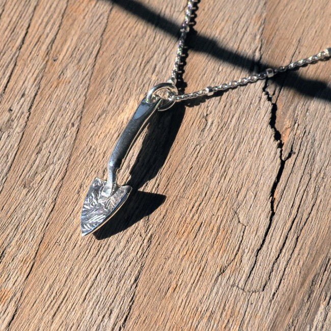 Garden Trowel Necklace - Mettle by Abby
