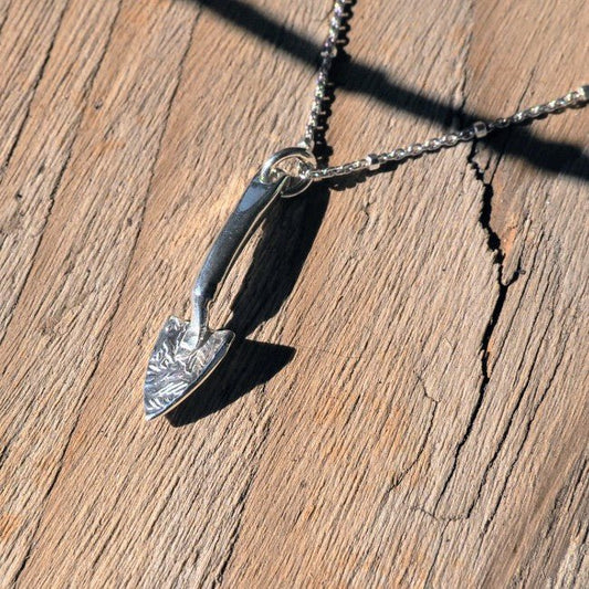 Garden Trowel Necklace - Mettle by Abby