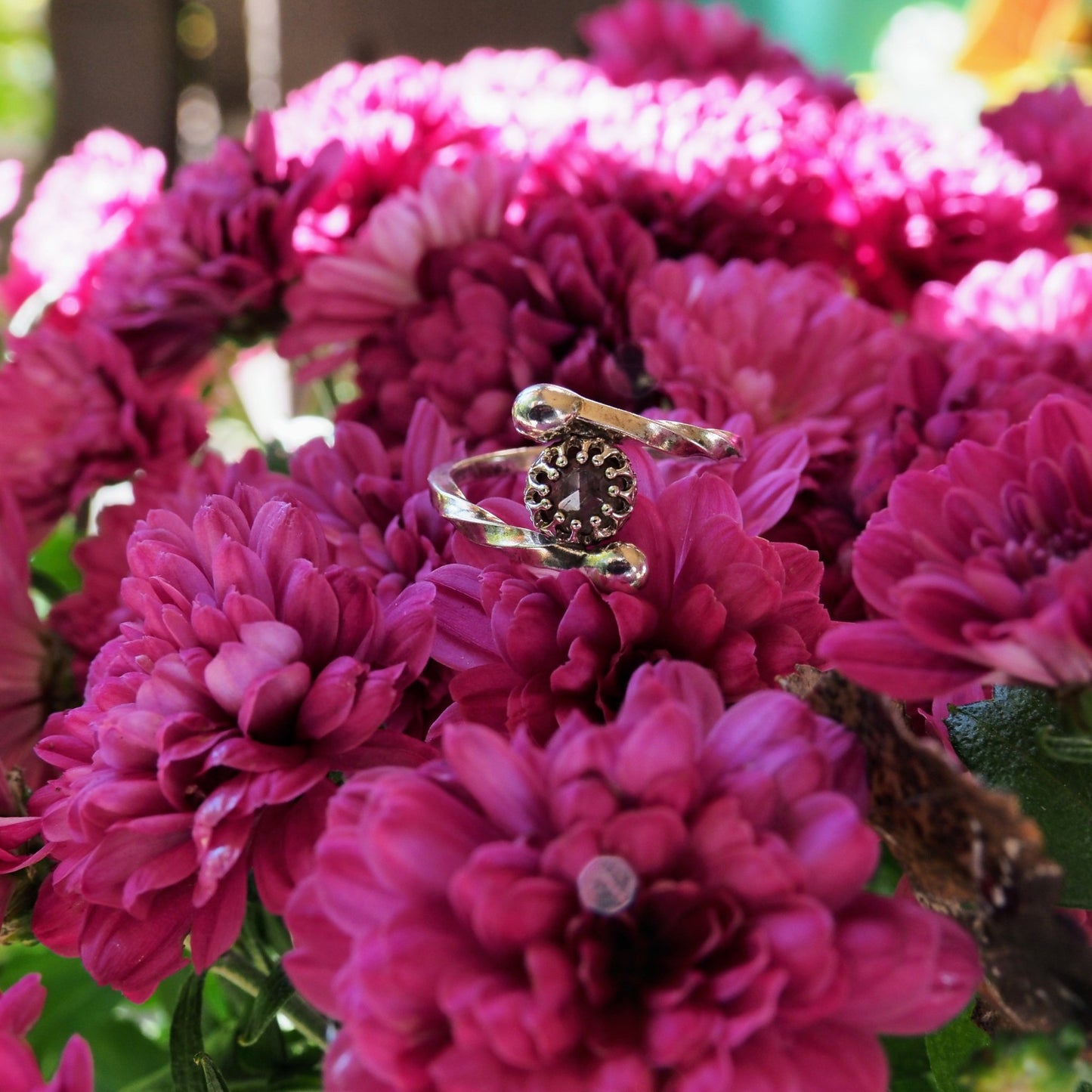 Labradorite Twist Ring - Mettle by Abby