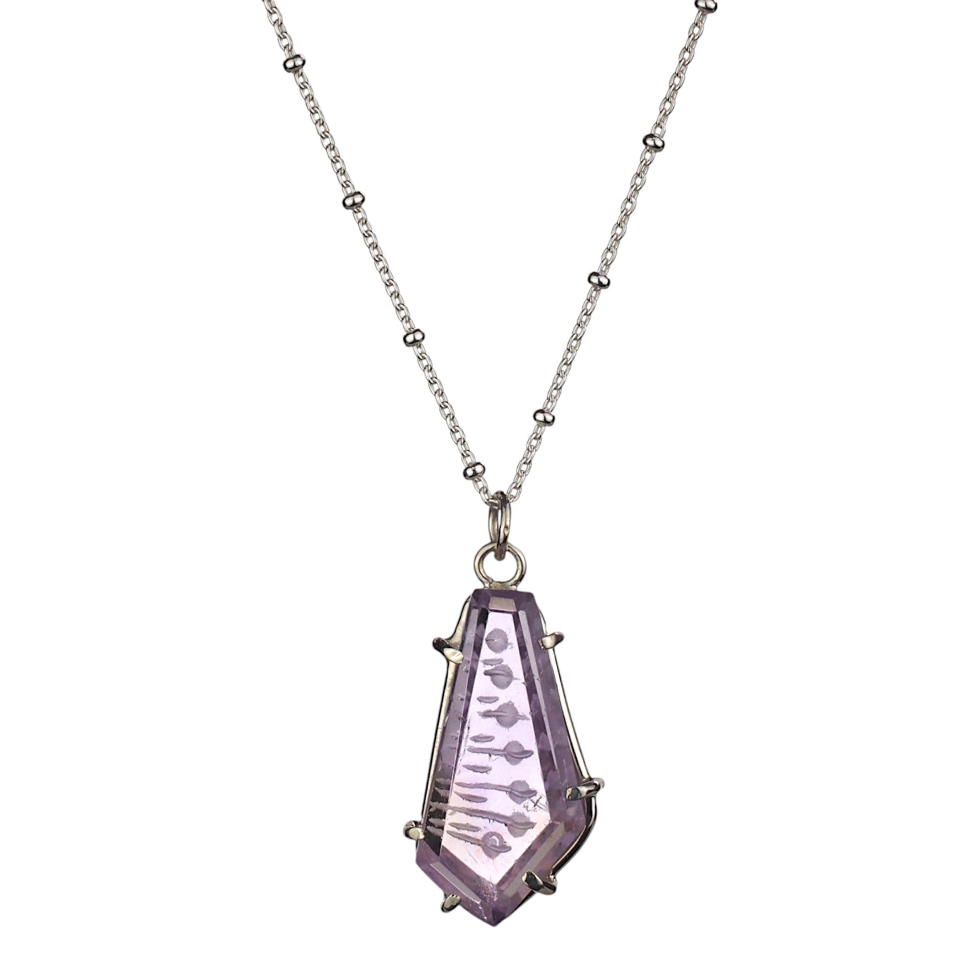Lavender Echo Necklace - Mettle by Abby