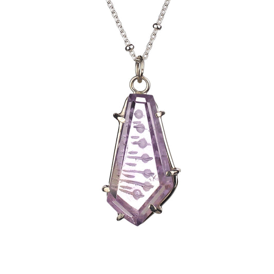 Lavender Echo Necklace - Mettle by Abby