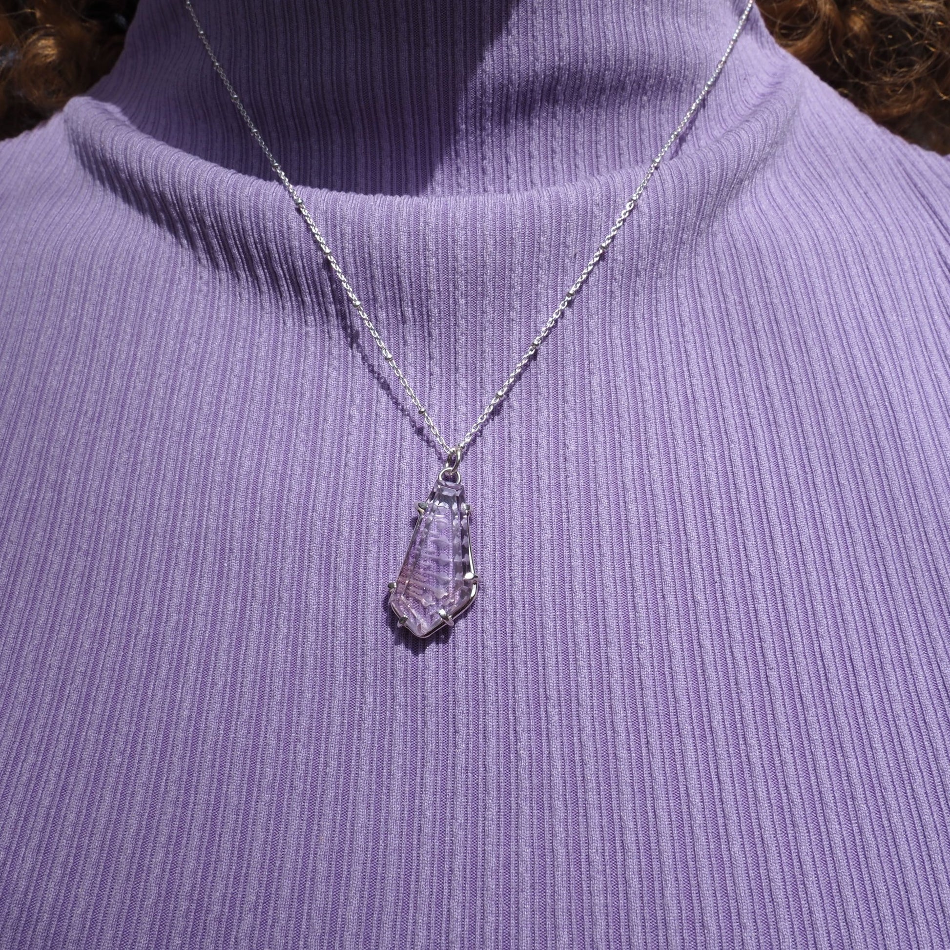 Lavender Echo Necklace - Mettle by Abby