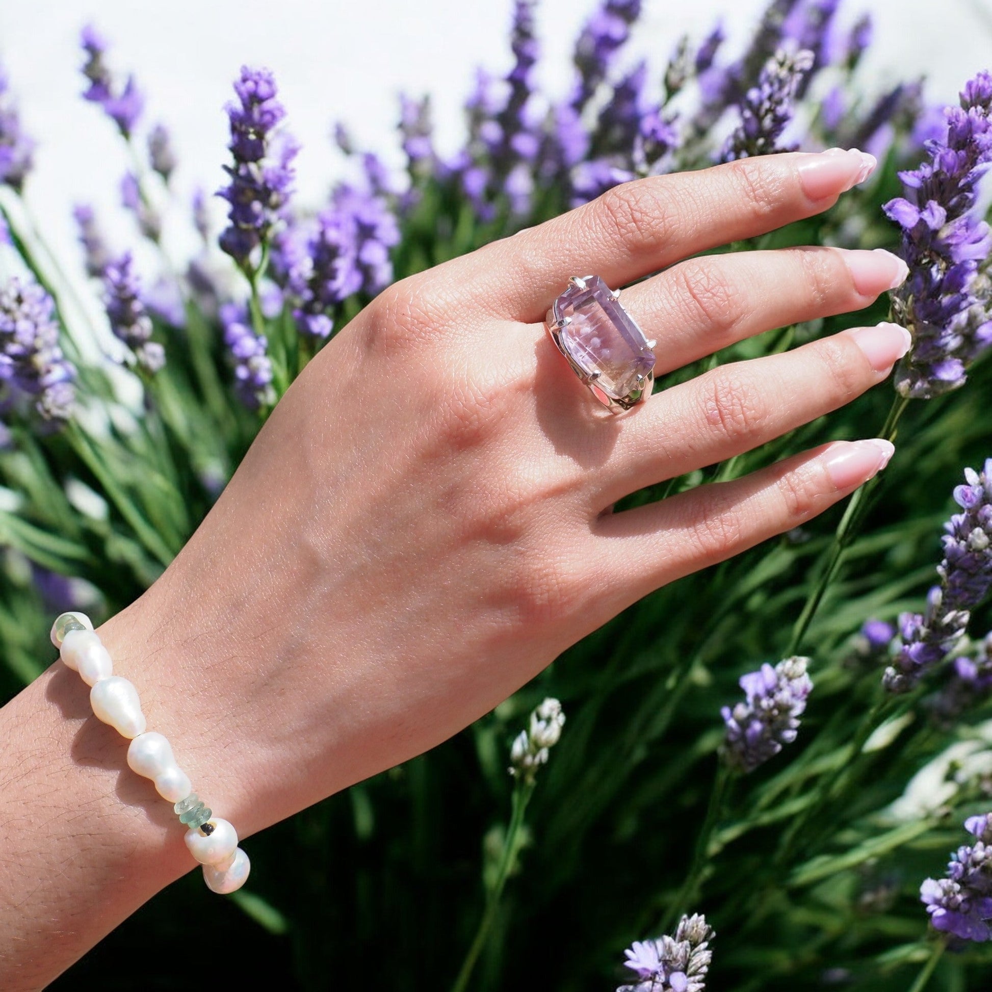 Lavender Echo Ring - Mettle by Abby