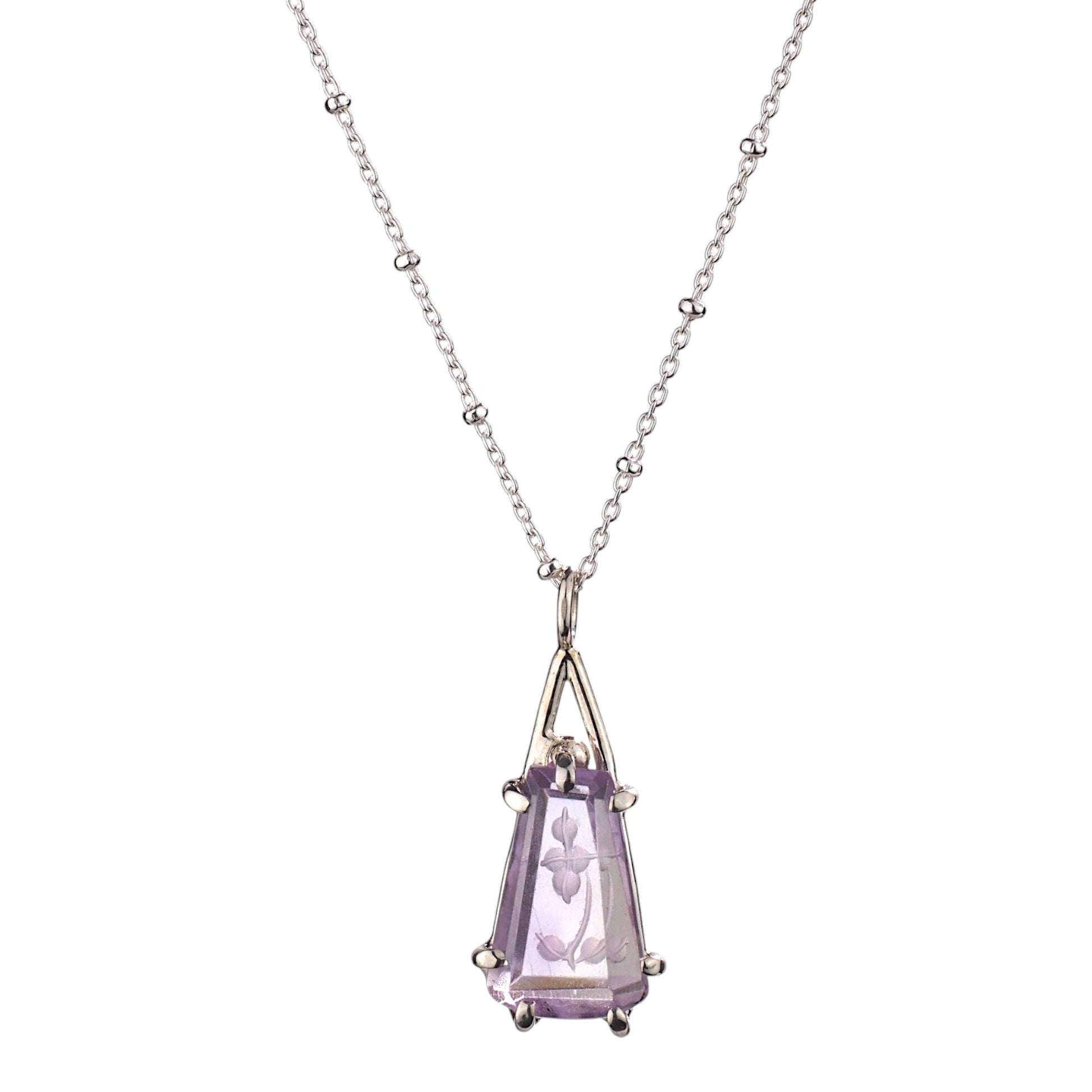 Lavender Wisp Necklace - Mettle by Abby