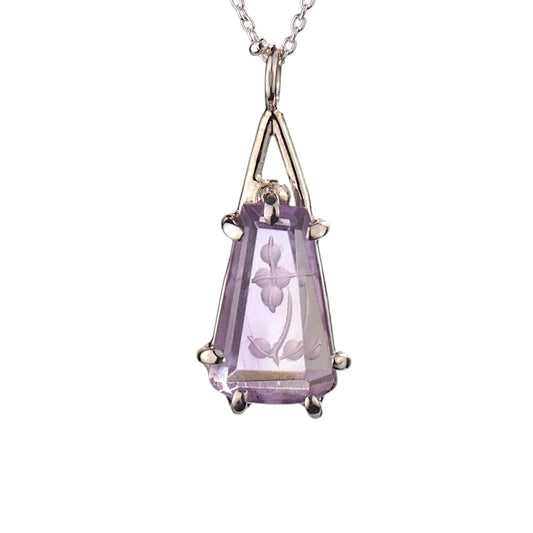 Lavender Wisp Necklace - Mettle by Abby