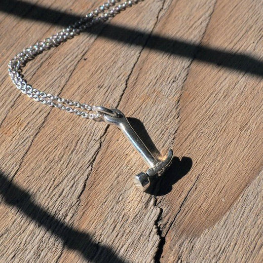 Little Hammer Necklace - Mettle by Abby