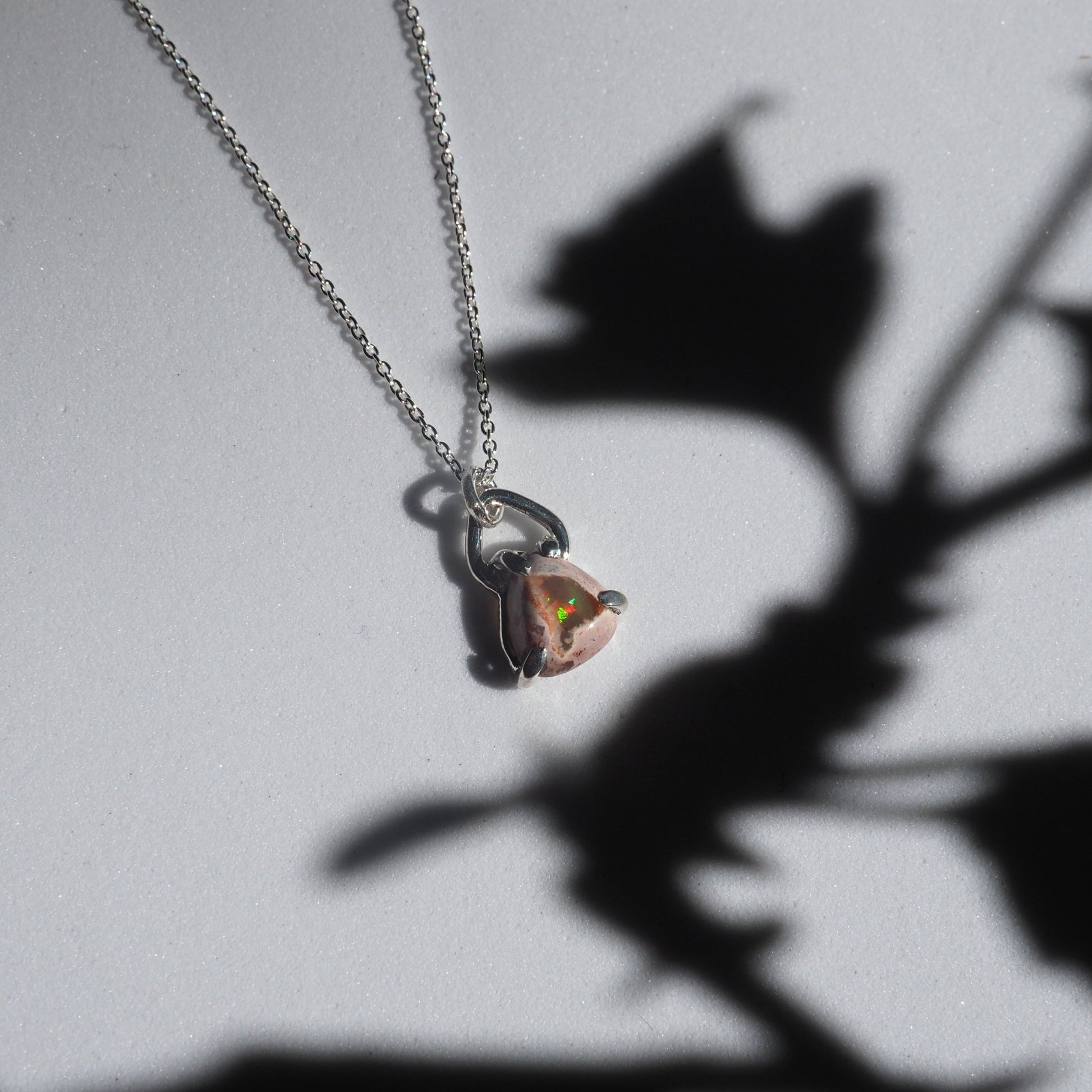 Opal Petal Necklace - Mettle by Abby