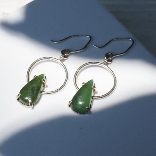 Serpentine Orbit Earrings - Mettle by Abby