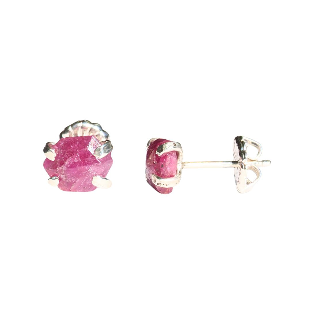 Star Ruby Studs