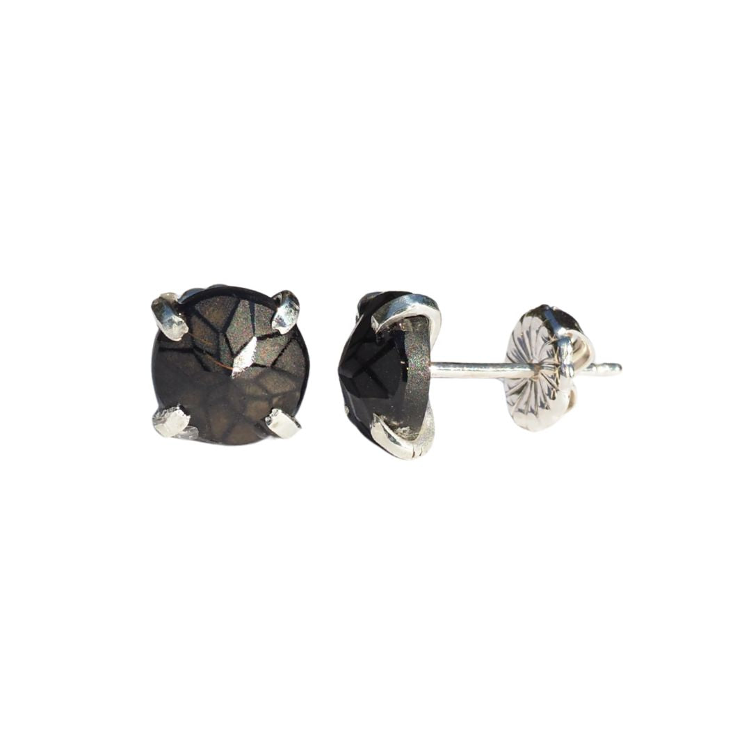 Black Star Spinel Studs