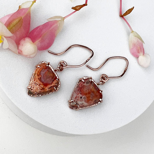 14k Boulder Opal Earrings - Mettle by Abby