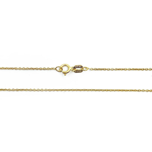14k Yellow Gold Dainty Chain - Mettle by Abby