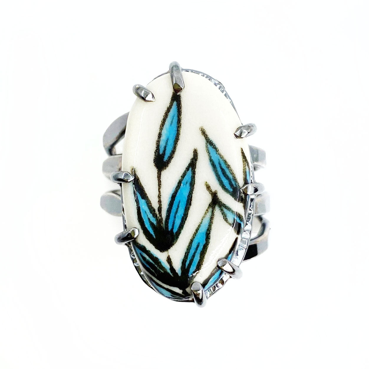 Blue Reed Ring