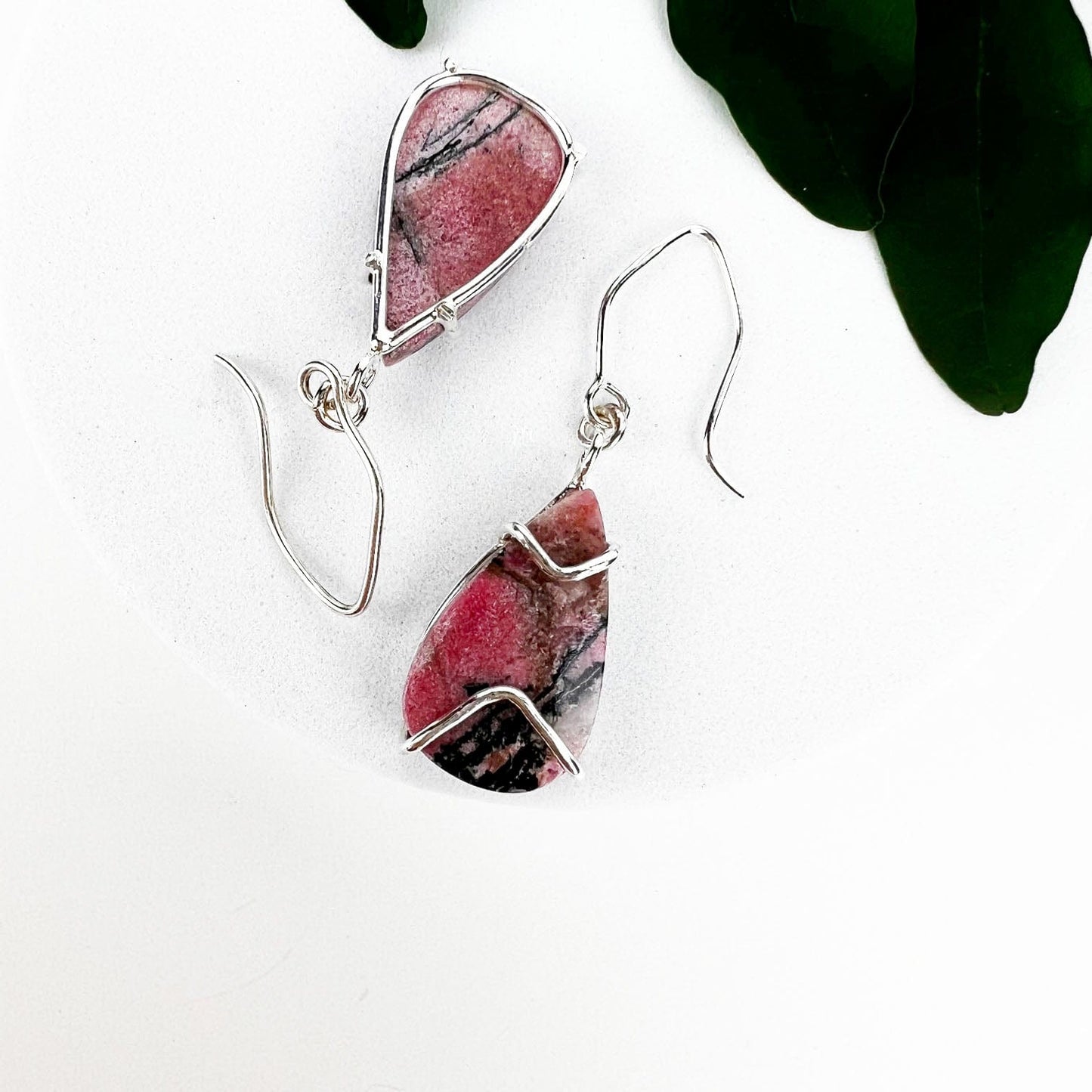 Rhodonite Winds Earrings