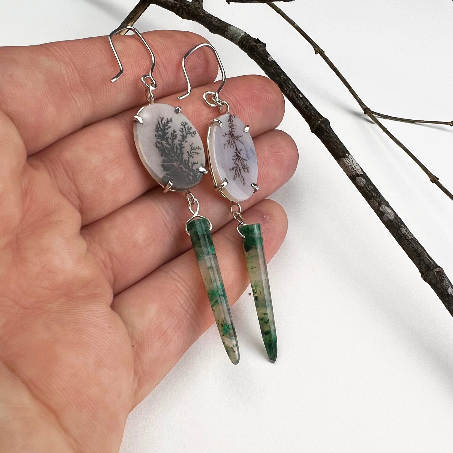 Root and Stem Earrings