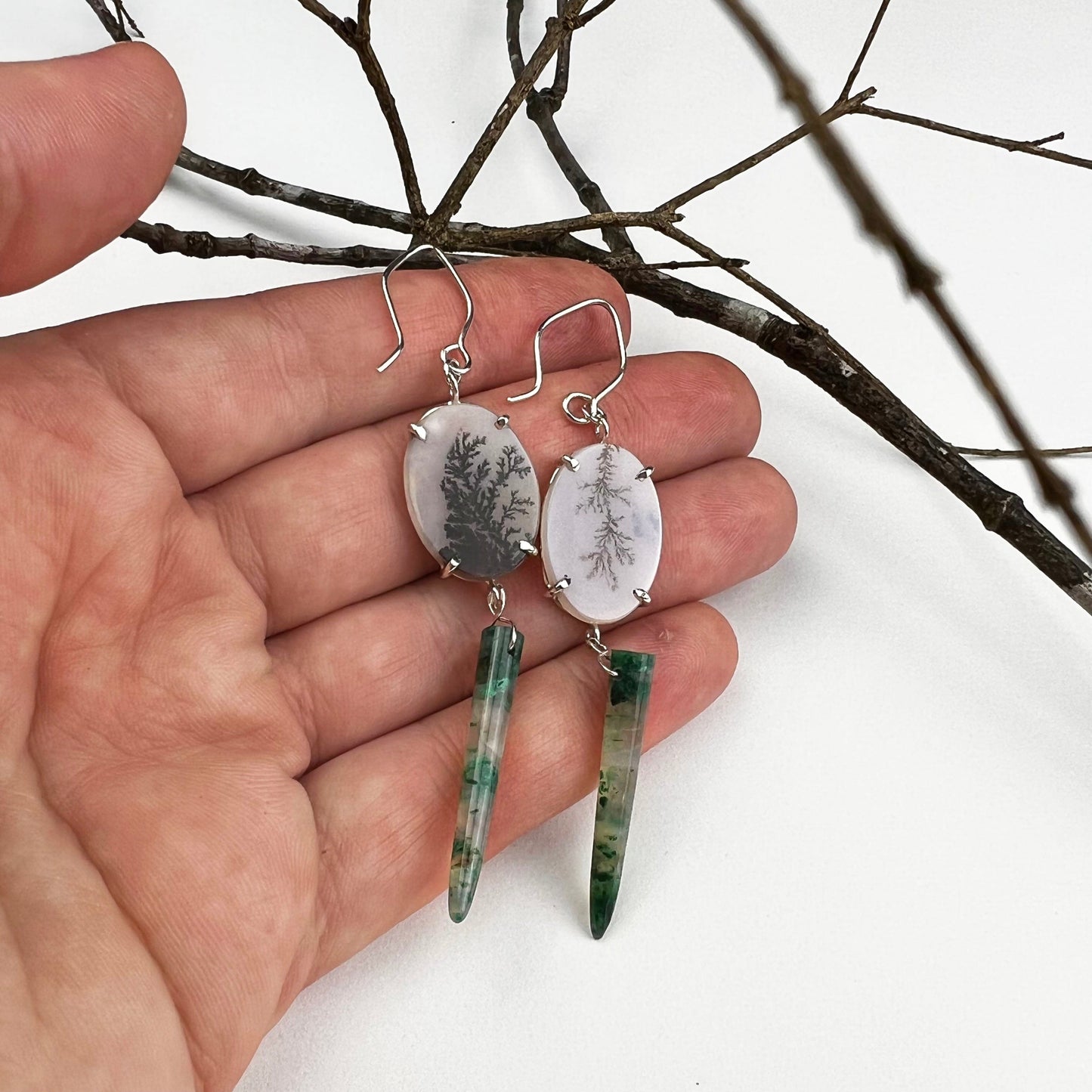 Root and Stem Earrings