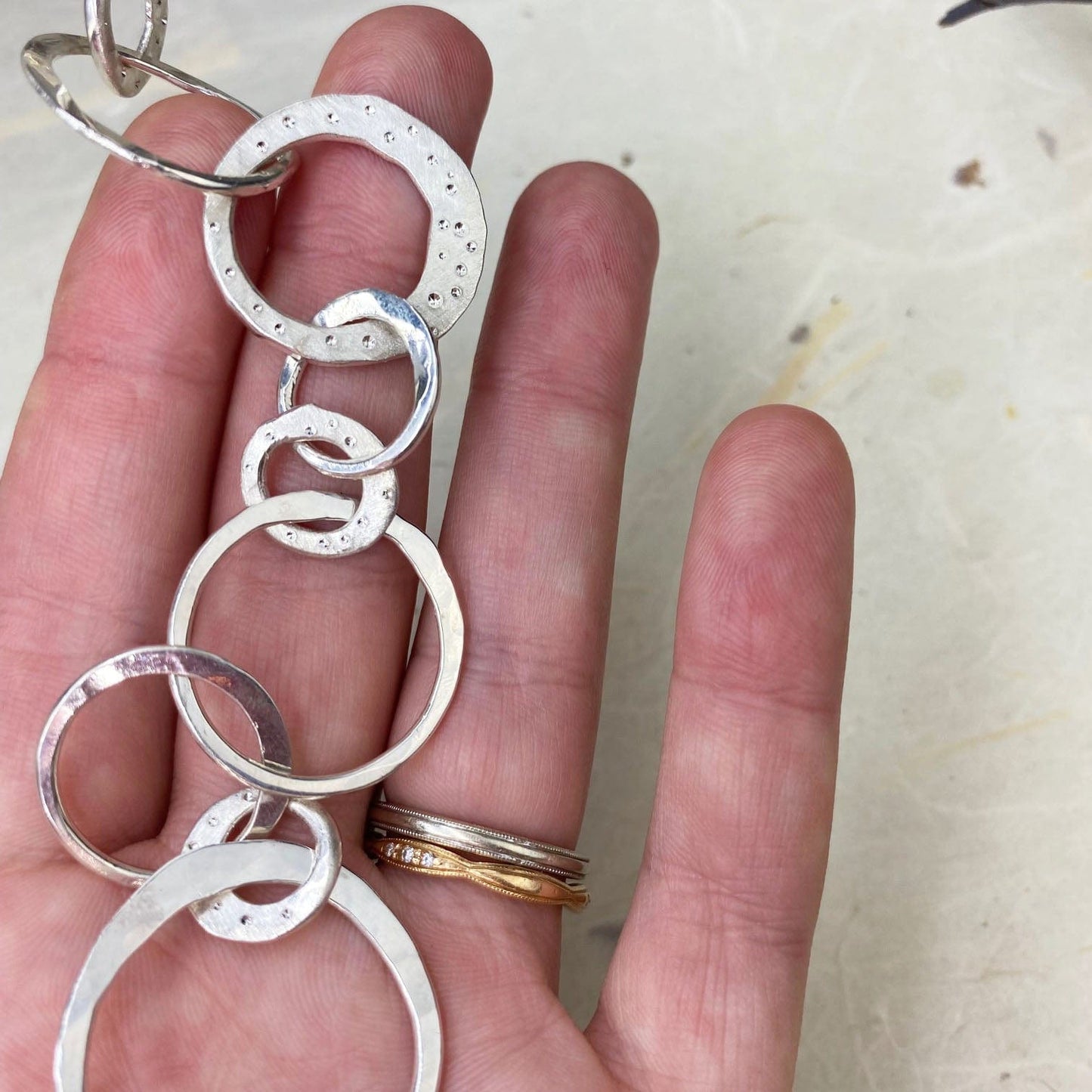 Star Dust Link Bracelet