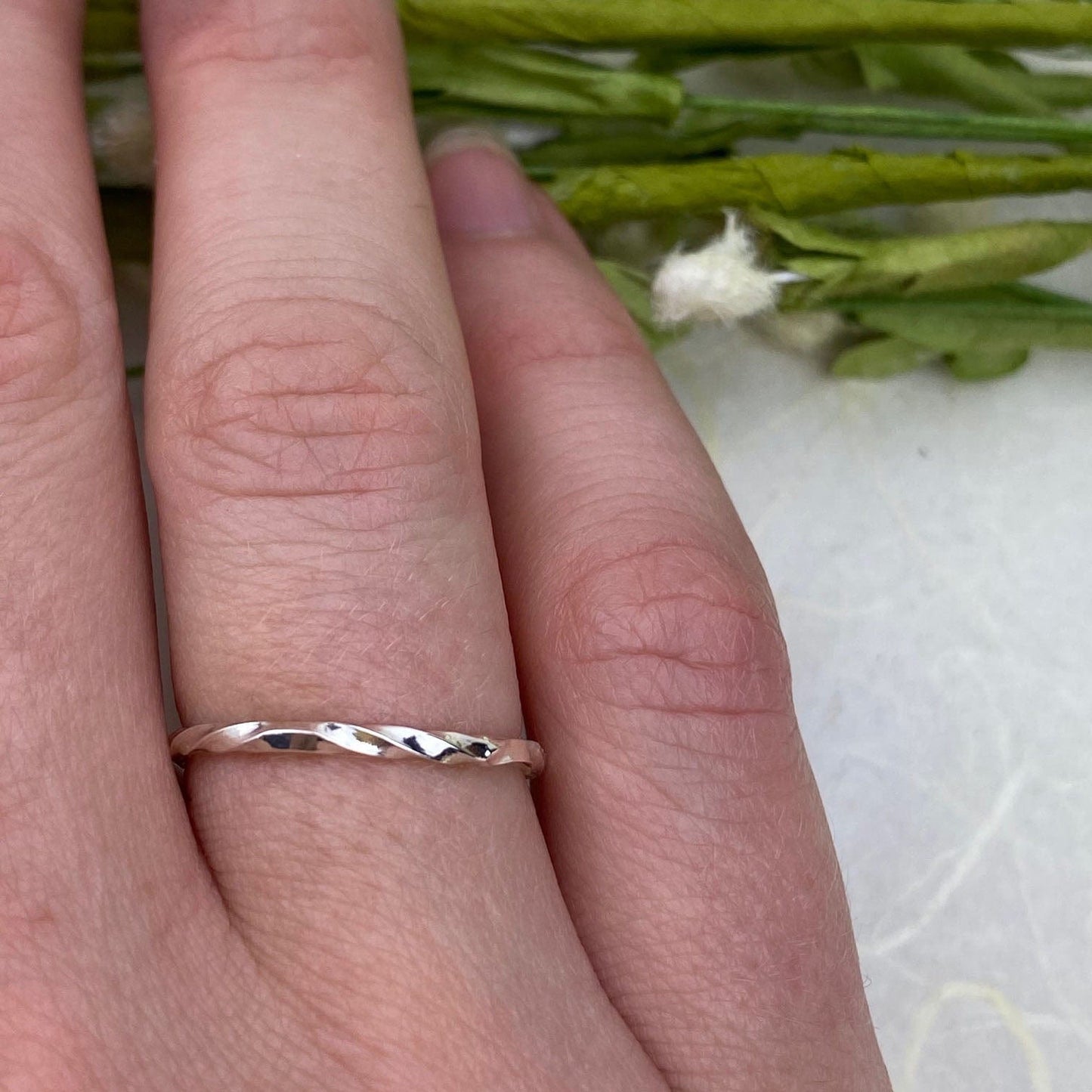 Twisted Stacking Ring