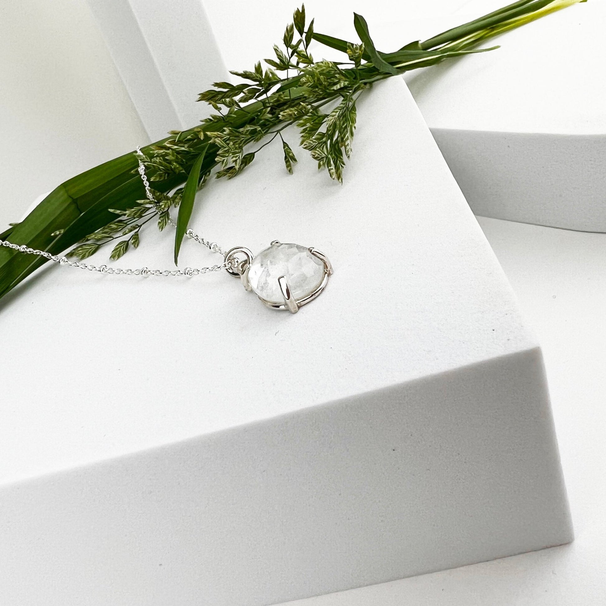 April Birthstone Necklace - Mettle by Abby