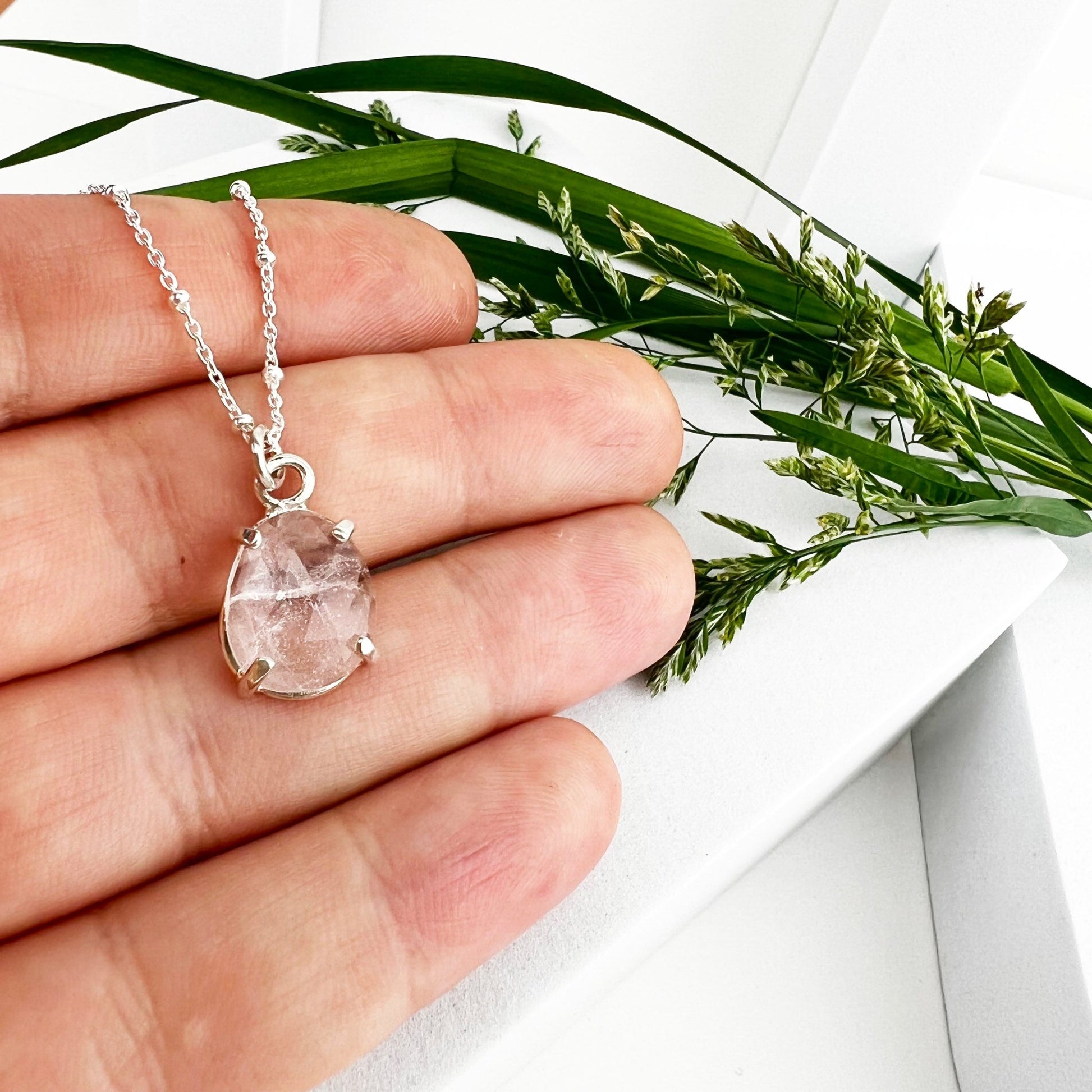 April Birthstone Necklace - Mettle by Abby
