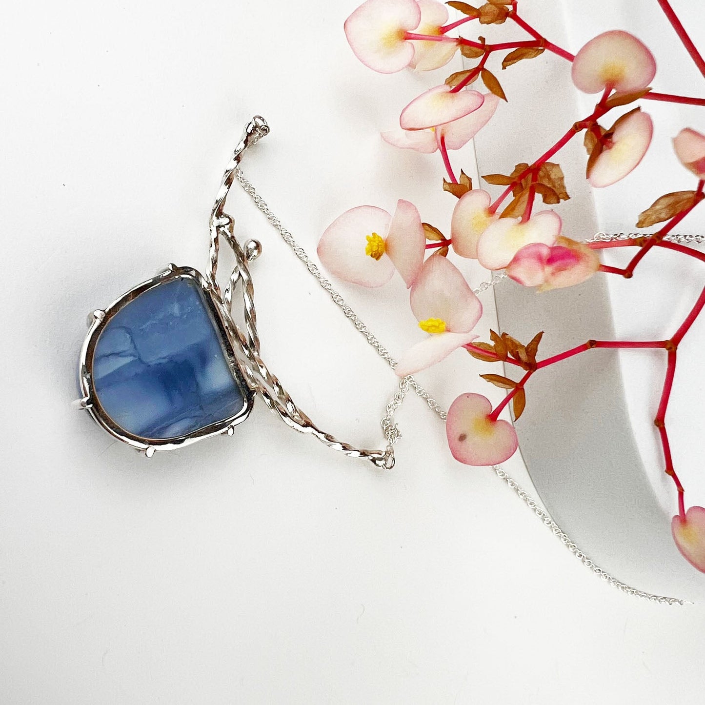 Blue Opal Forest Necklace - Mettle by Abby