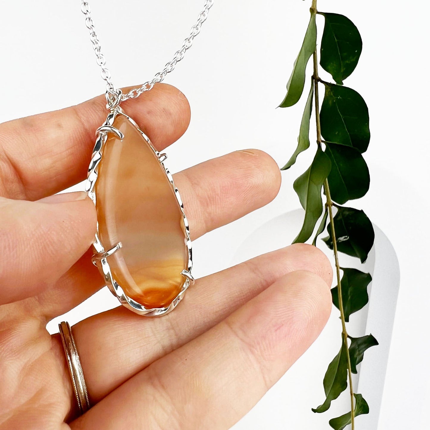 Carnelian Winds Necklace - Mettle by Abby