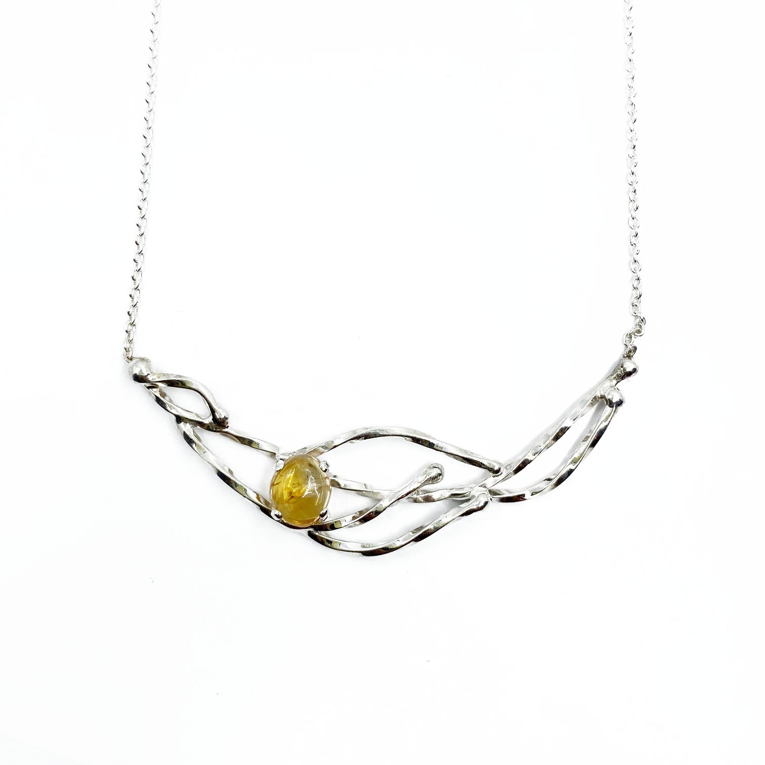 Citrine Branch Necklace - Mettle by Abby