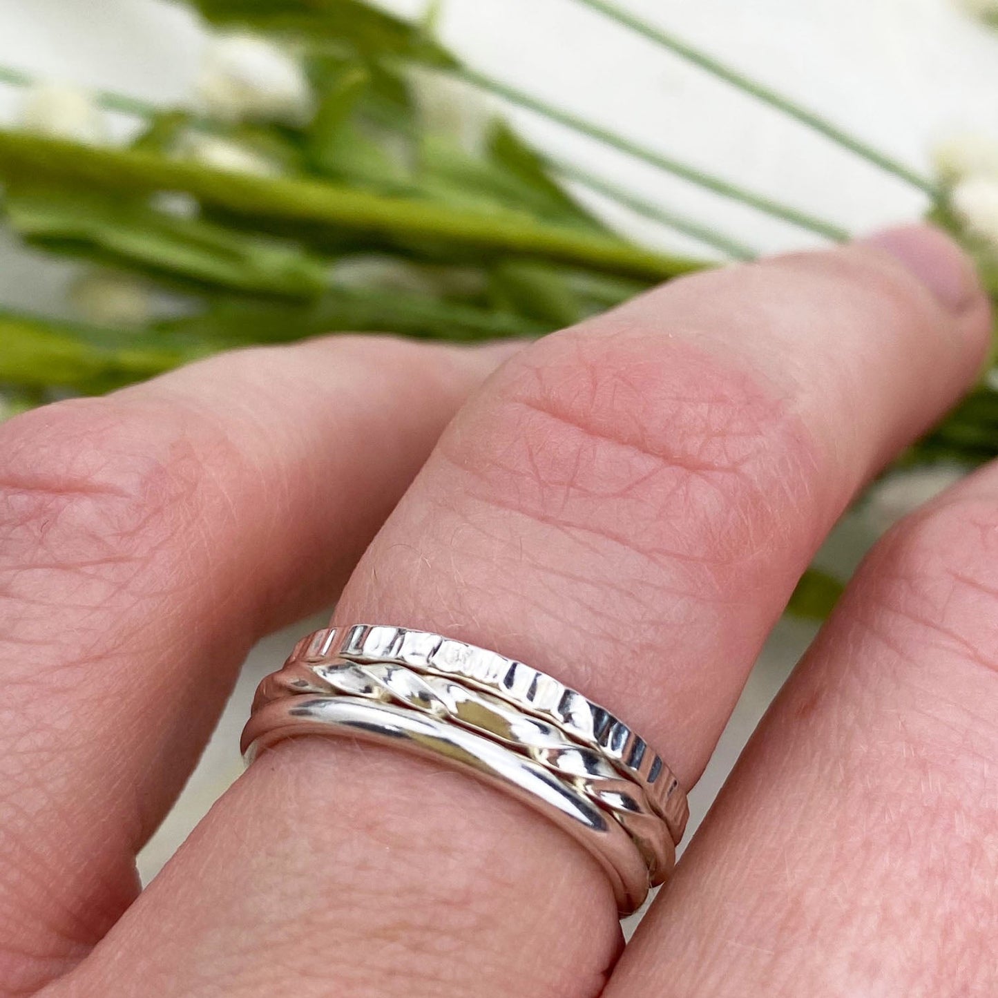 Halo Stacking Ring - Mettle by Abby