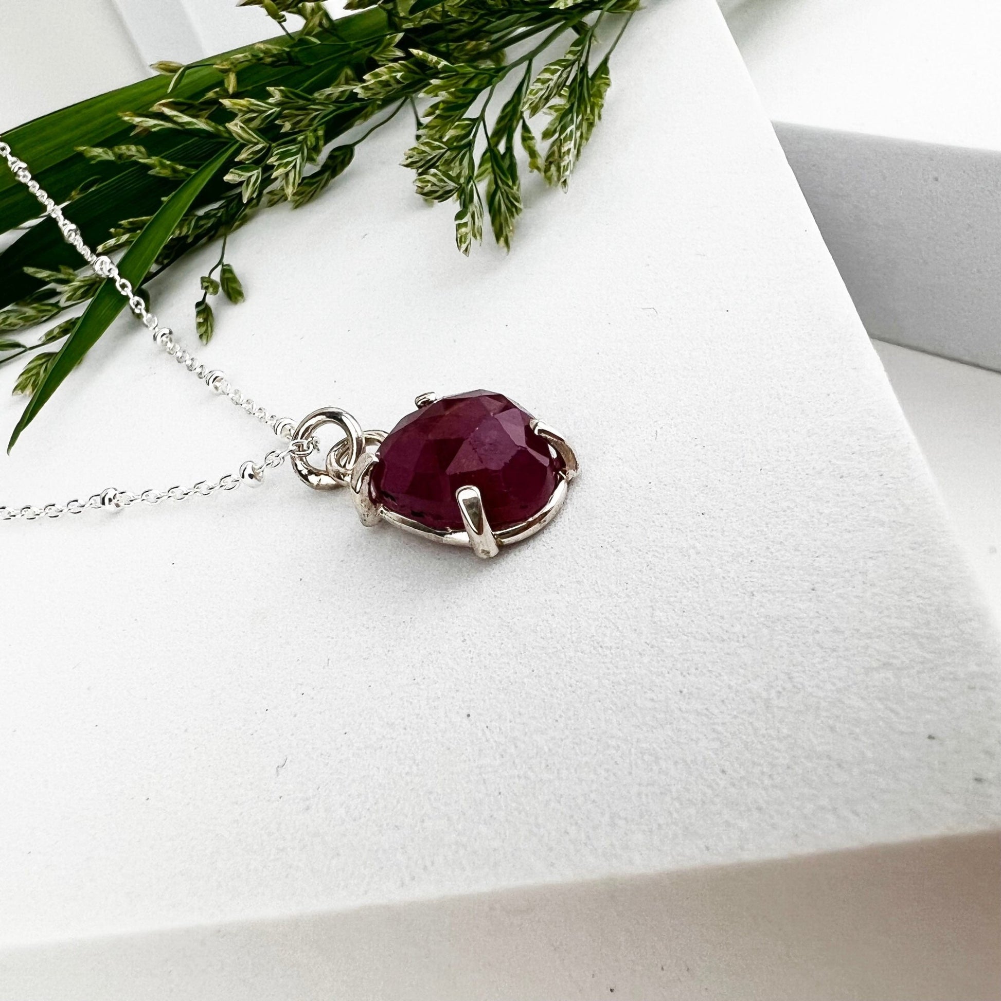 July Birthstone Necklace - Mettle by Abby