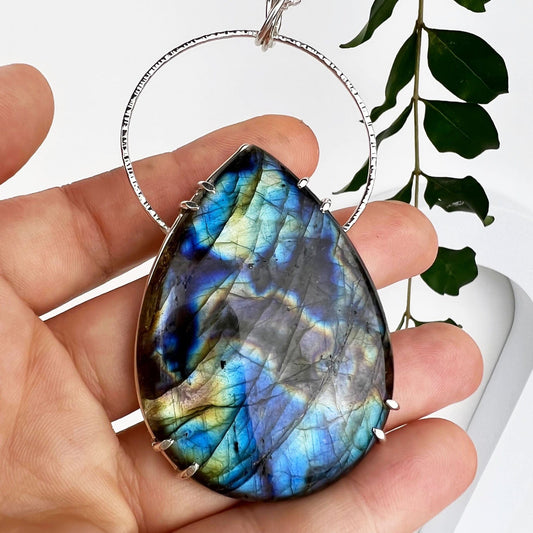 Labradorite Empress Necklace - Mettle by Abby