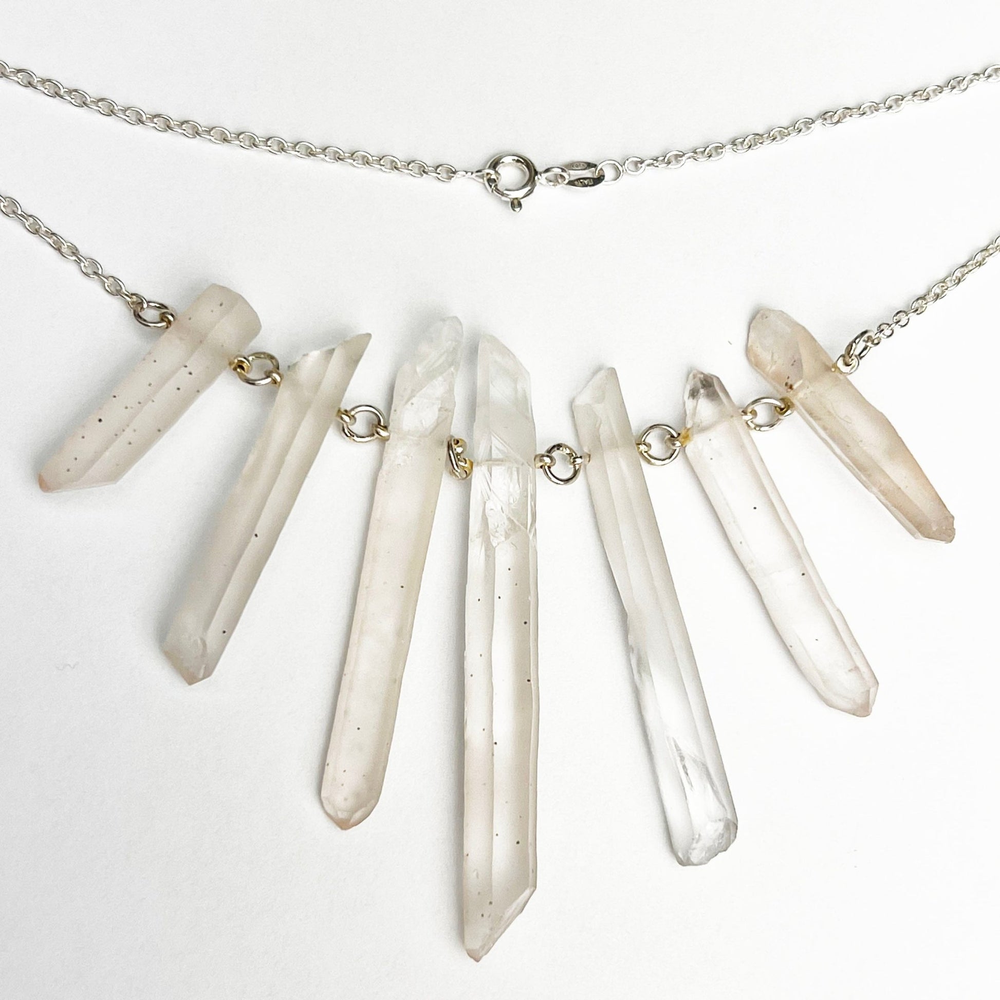 Quartz Crystal Statement Collar - Mettle by Abby