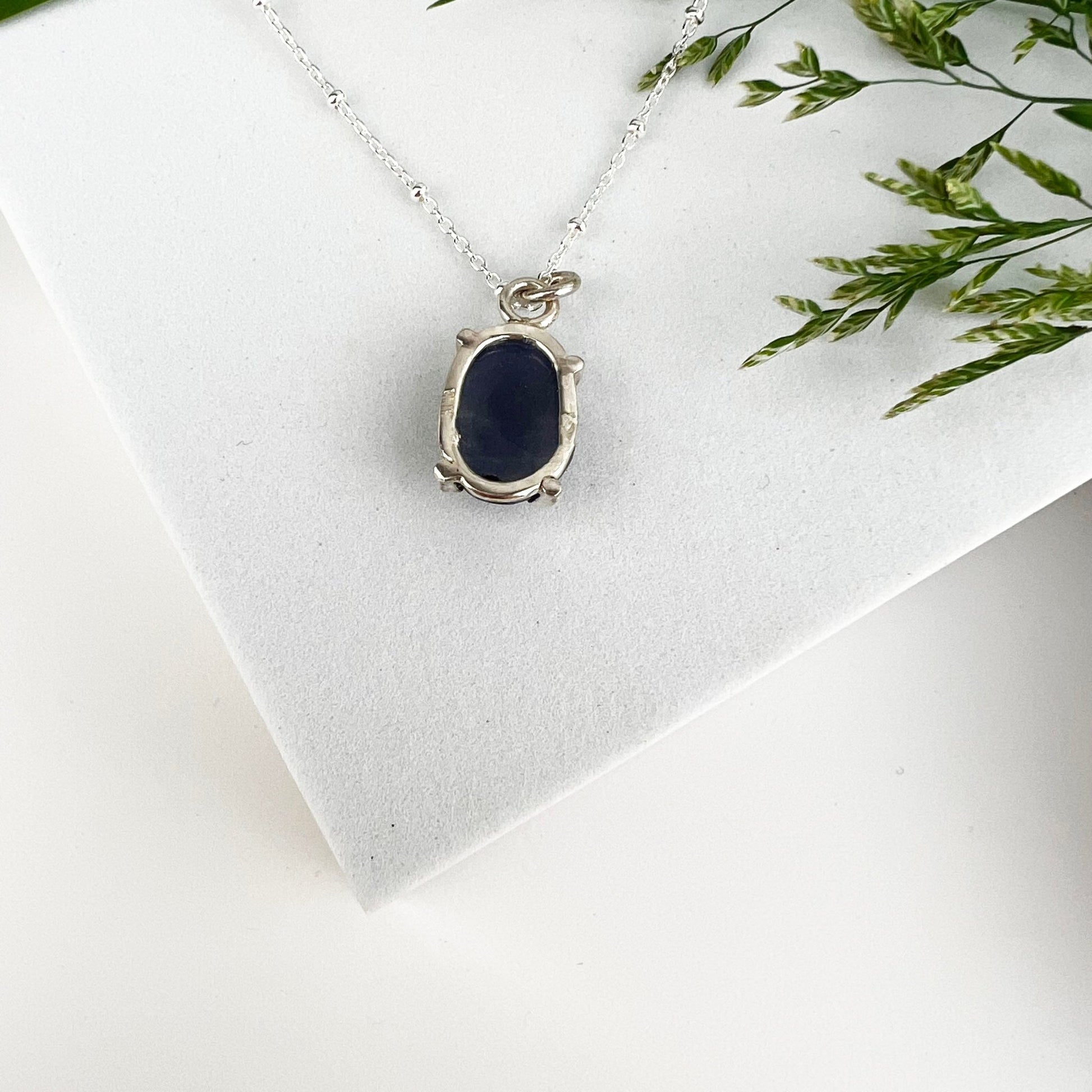 September Birthstone Necklace - Mettle by Abby