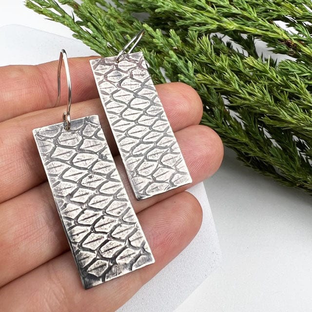Snakeskin Earrings - Mettle by Abby
