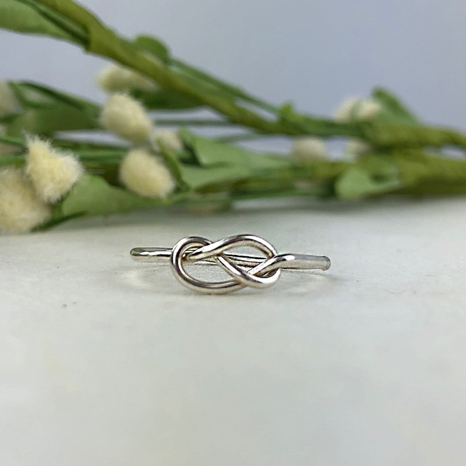 True Silver Knot Ring - Mettle by Abby