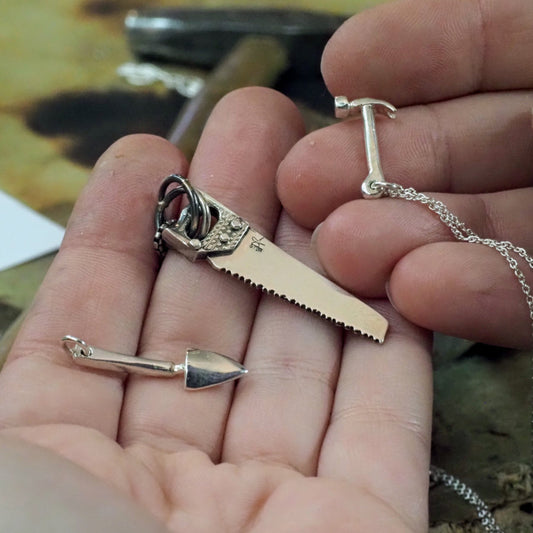 The Tool Collection: Miniature Masterpieces in Sterling Silver