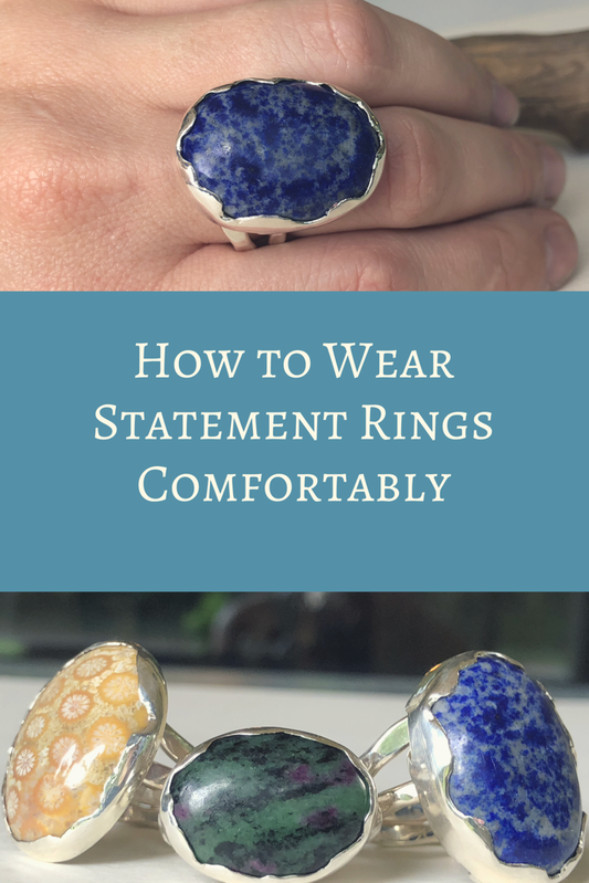 How to Wear Statement Rings Comfortably