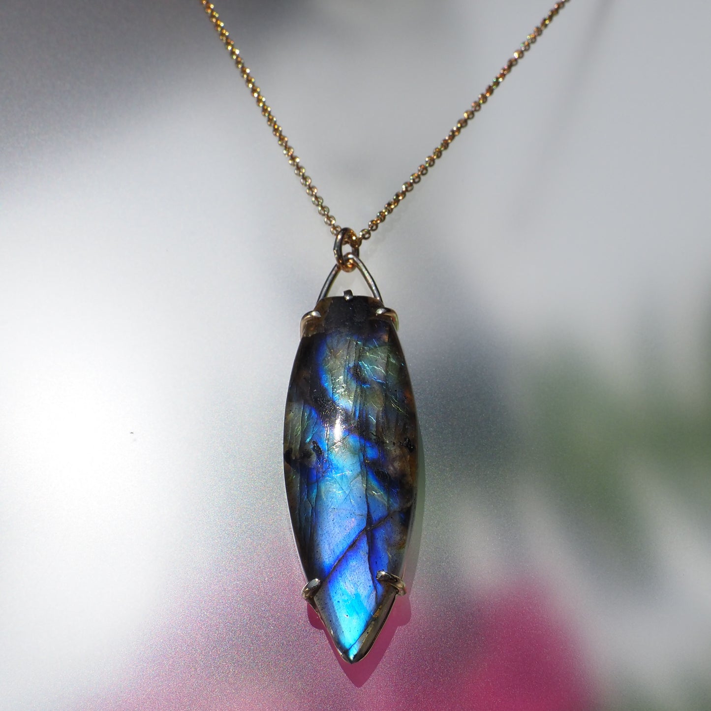 14k Labradorite Dream Necklace