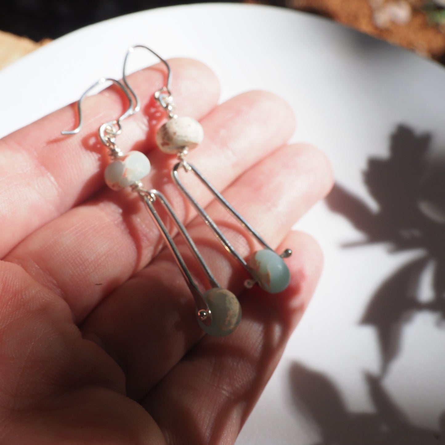 Blue Atmosphere Earrings