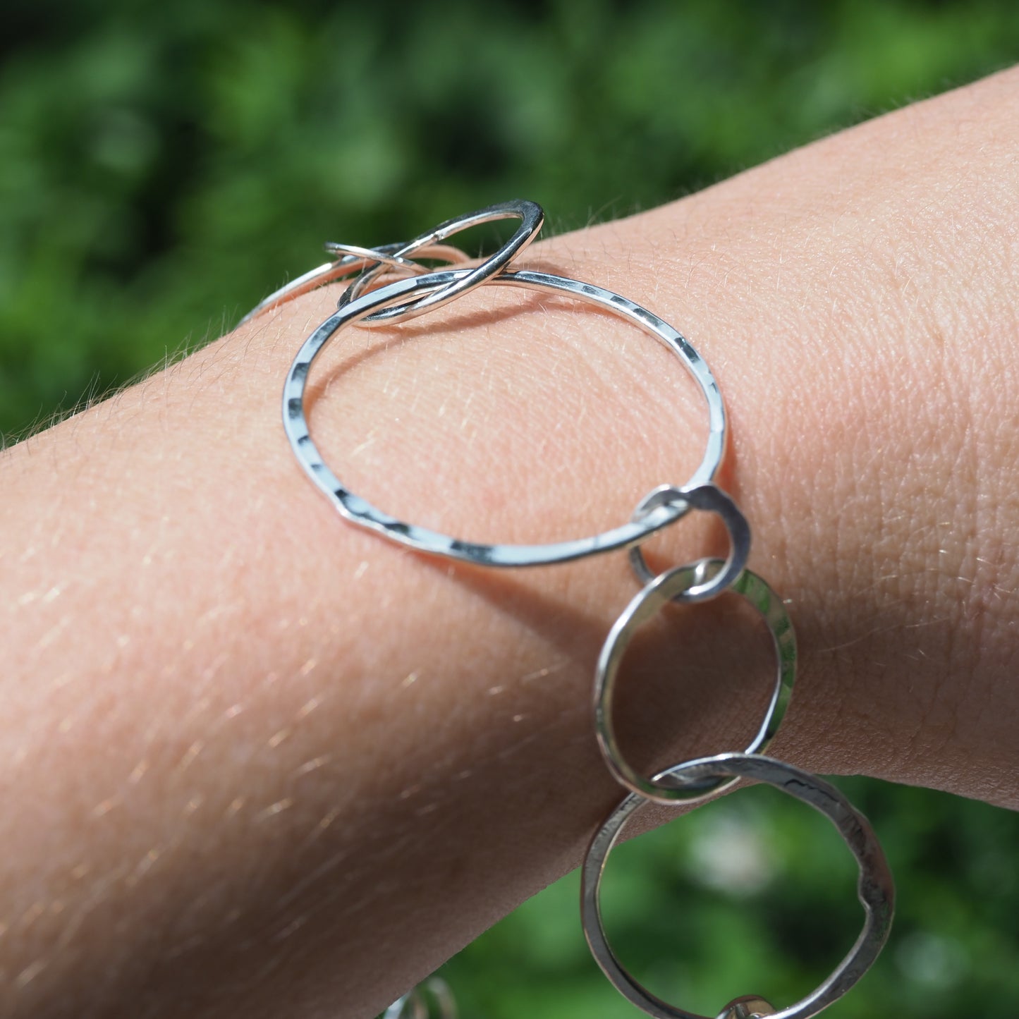 Silver Orbit Bracelet