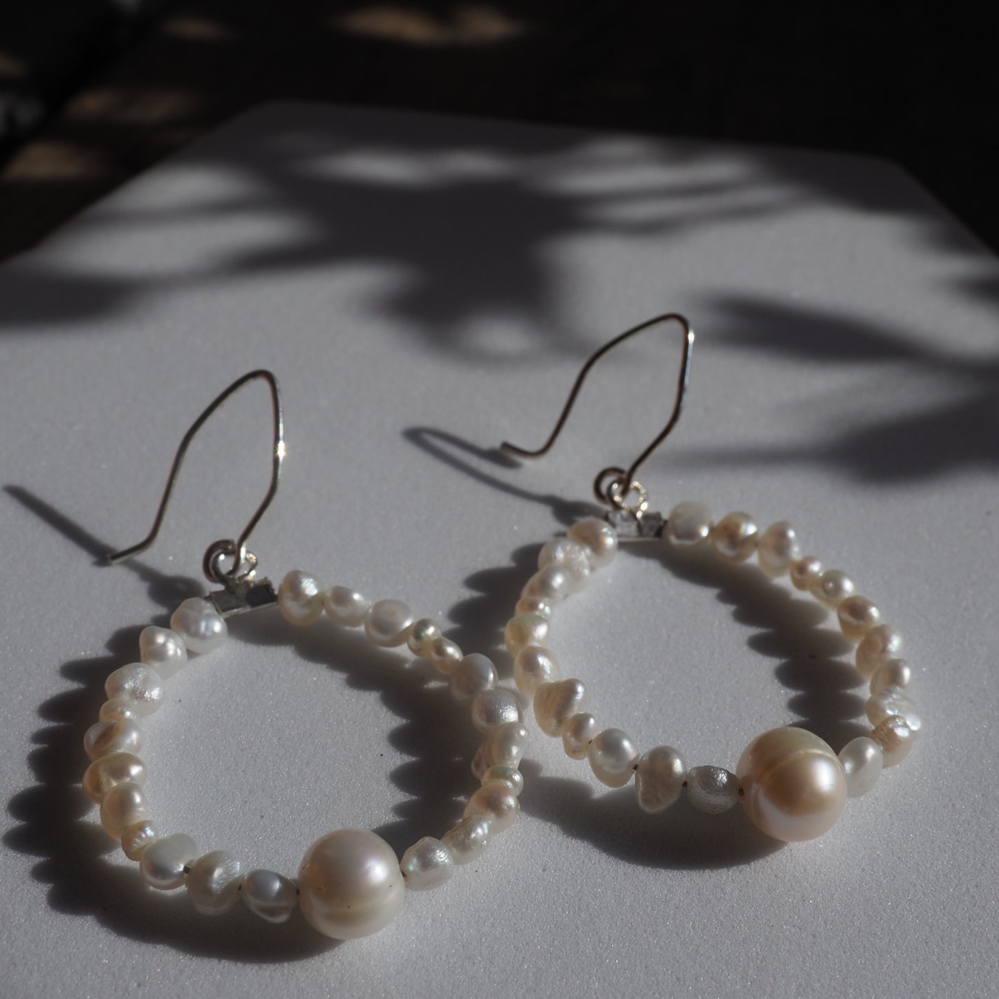 Pearl Hoops