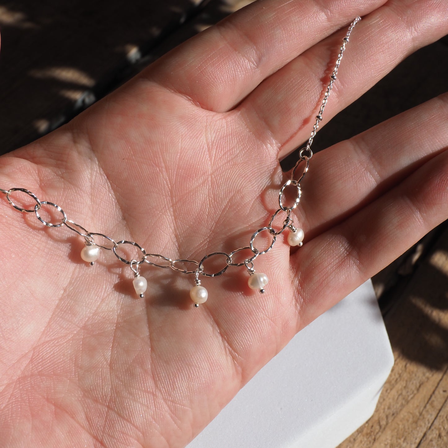 Dancing Pearls Necklace