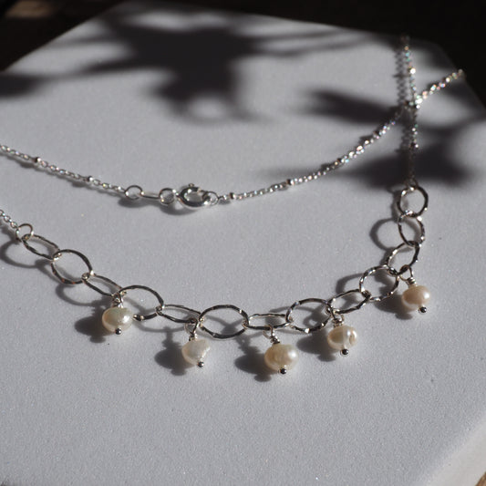 Dancing Pearls Necklace