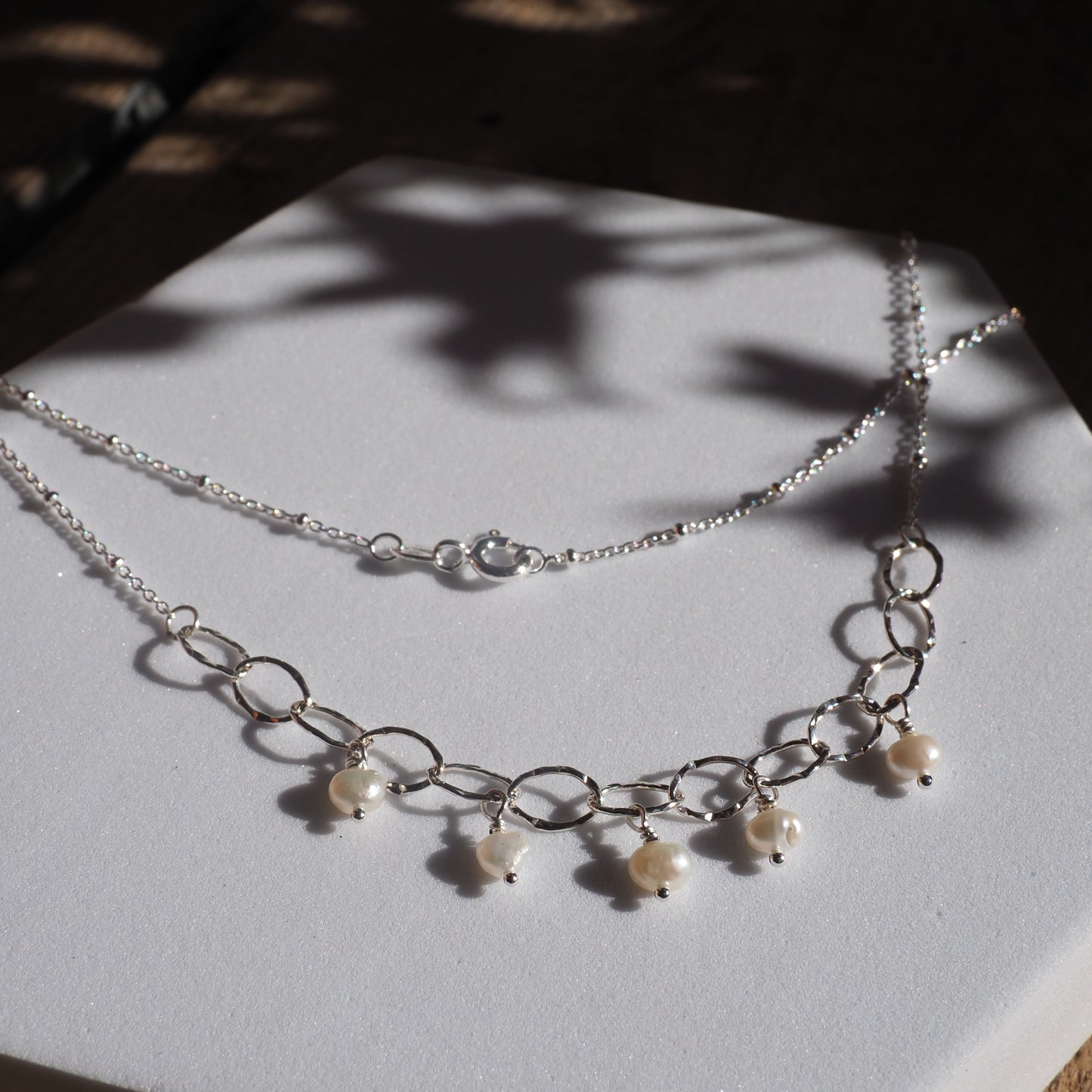 Dancing Pearls Necklace