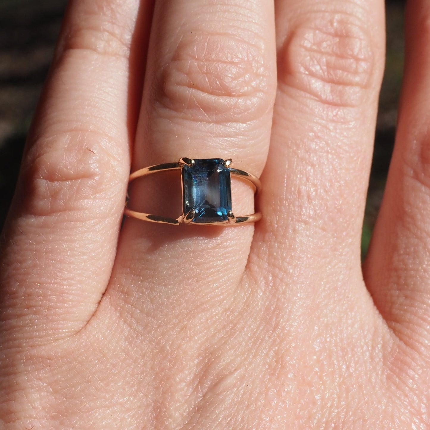 14k London Blue Topaz