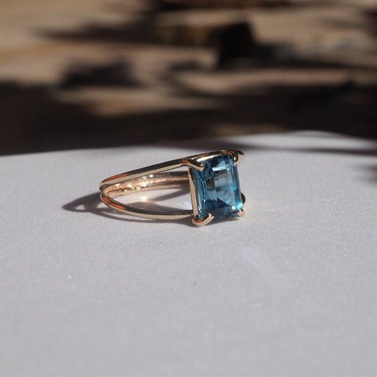 14k London Blue Topaz