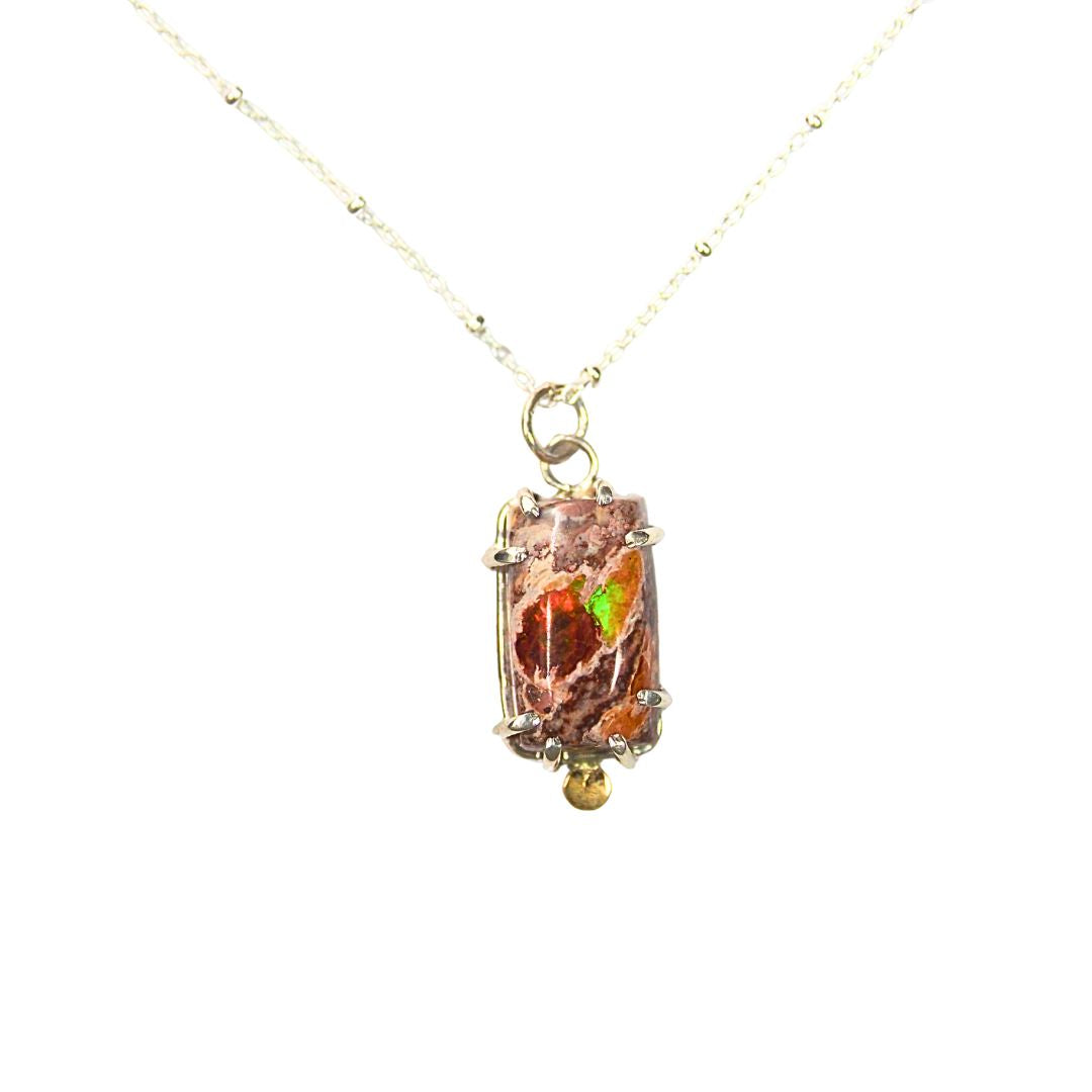 Ember Opal Necklace