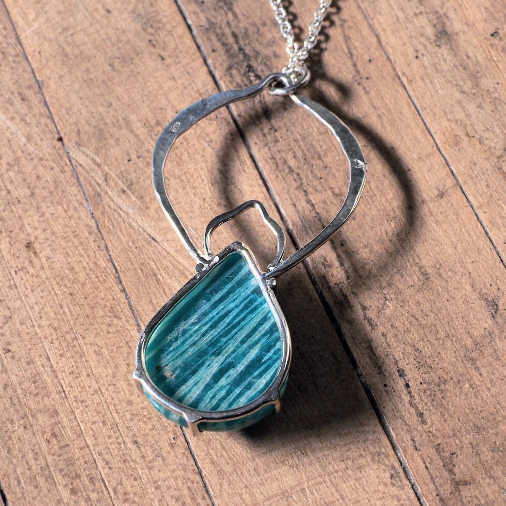 Amazonite Petal Necklace - Mettle by Abby