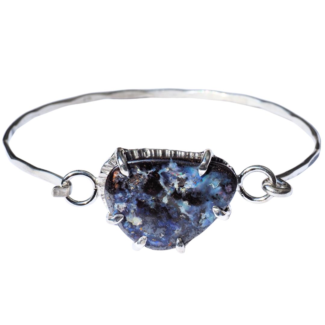 Boulder Opal Hook Bracelet